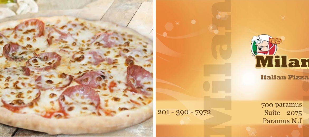 Milan Pizza Menu